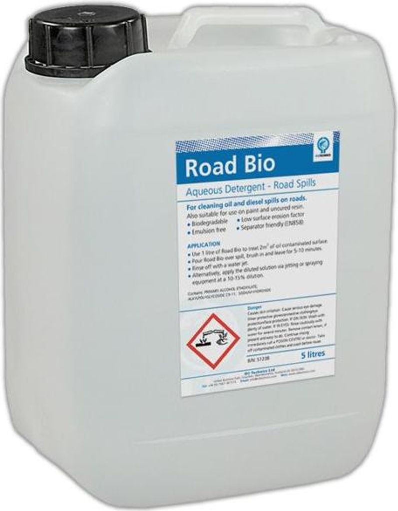 Road- Straßenreiniger - entfernt Diesel, Öle, Fette und Farben 5L