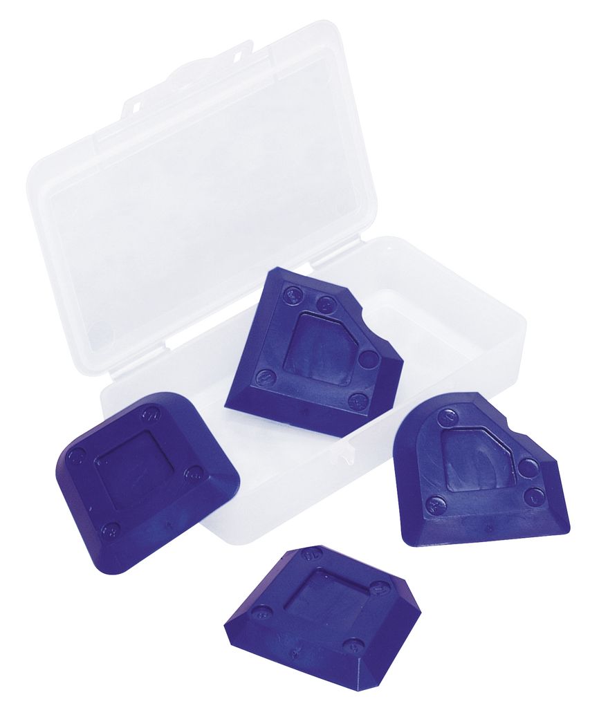 Fugenspachtel-Set für Dichtstoffe, 4-teilig DE/IT/FR/PL/EN