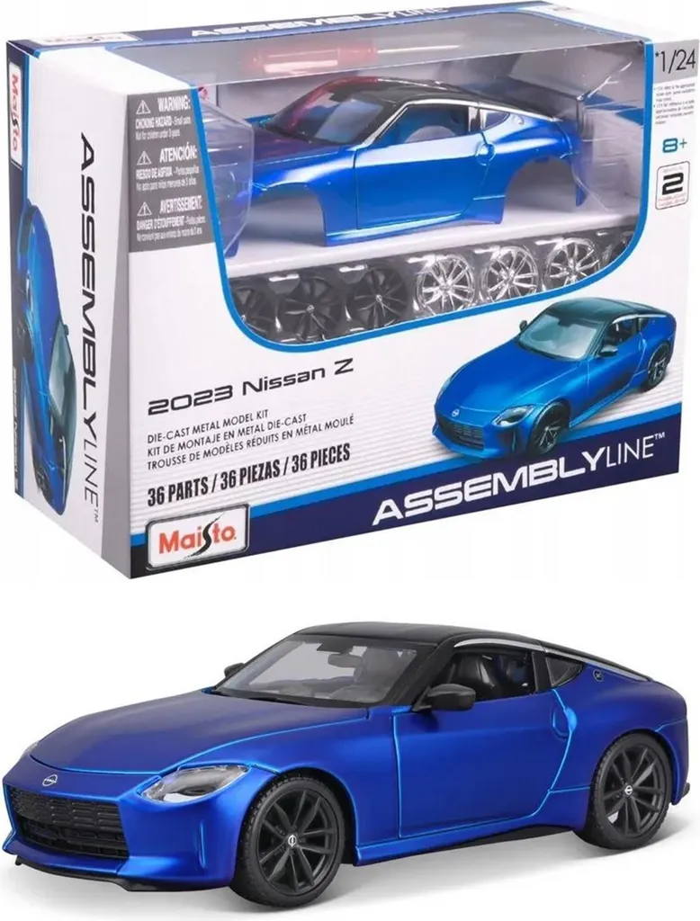 Nissan Z 2023 Maquette sans Colle 1:24 Maisto - Montage Facile et Pro