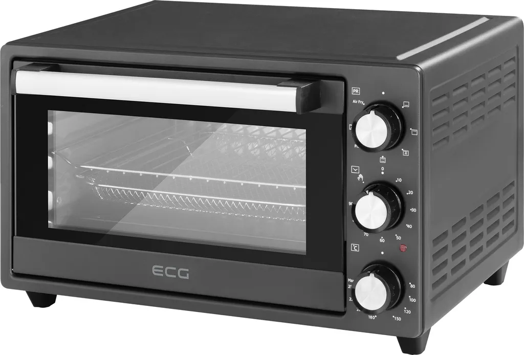 Four posable ECG 20L ET 2001B haute performance 1500W noir et inox