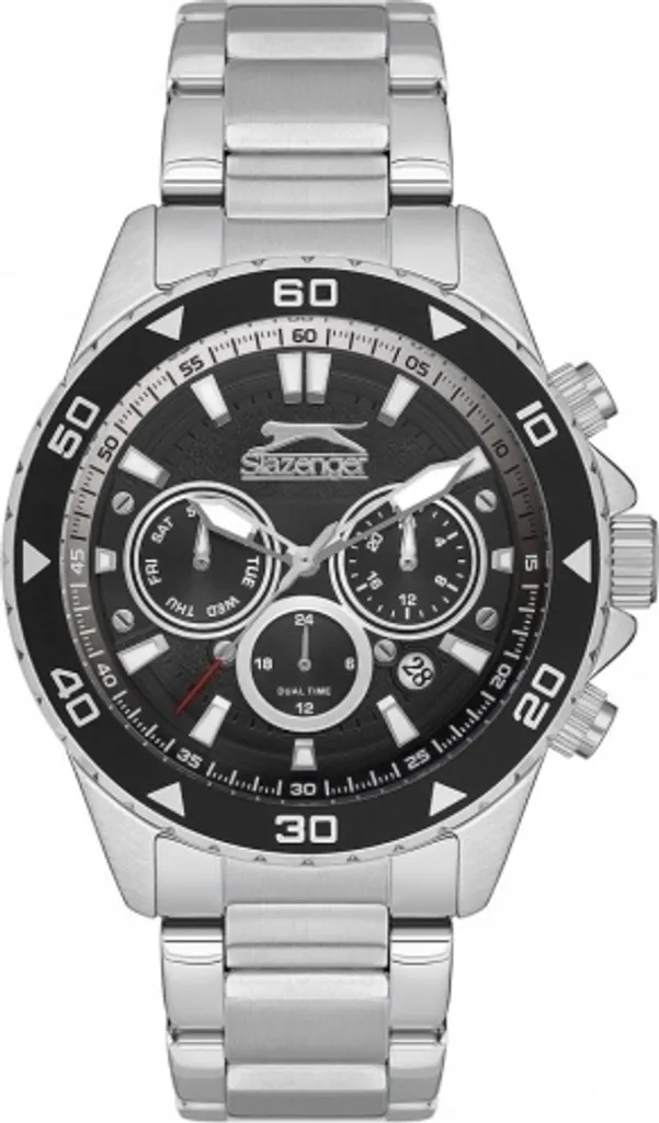 Montre Homme Chic Slazenger Idée Cadeau Idéale en Acier Inoxydable