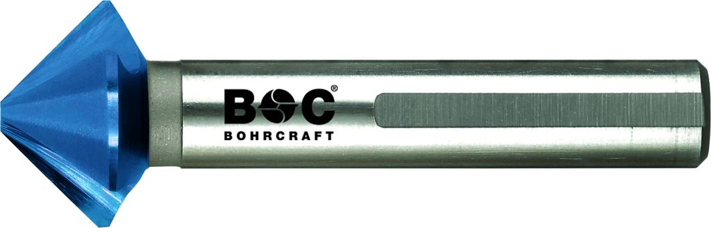 Bohrcraft Senkwerkzeuge Kegelsenker ungleich Kegelsenker UNGL. HSS-E blue+ 90° P