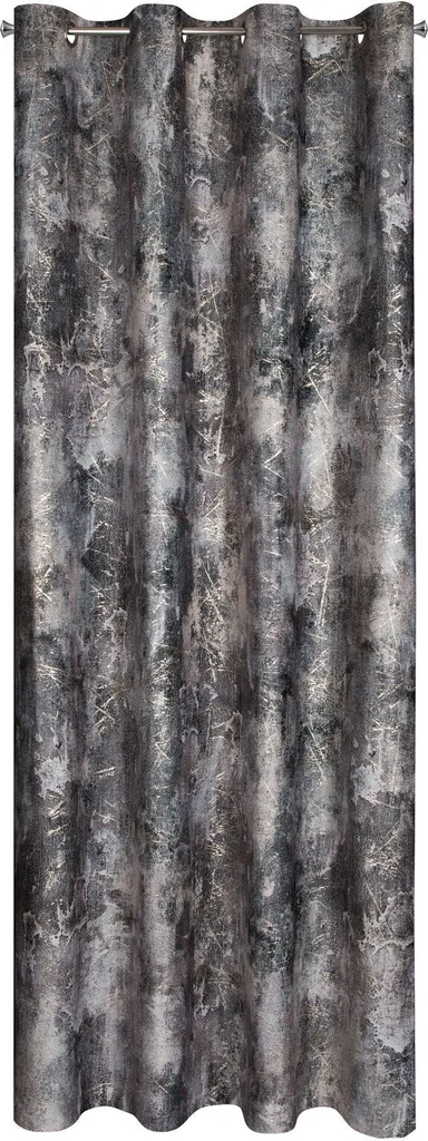 Rideau gris graphite 140x250 Ester Eurofirany finitions haut de gamme