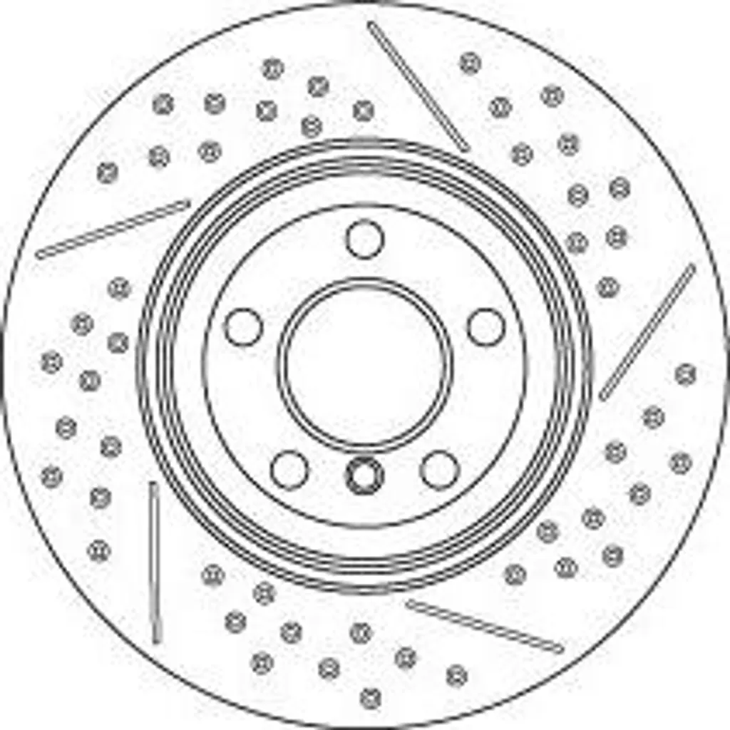 Disque de frein haute teneur en carbone TRW DF6601S pour BMW F30 F32