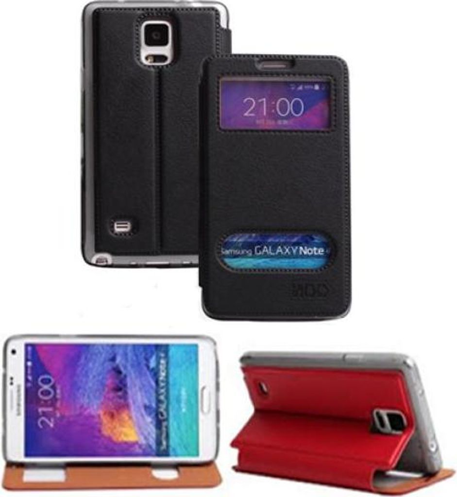 HDD Design Flip Tasche Apple iPhone X / Xs Schwarz Magnet Serie