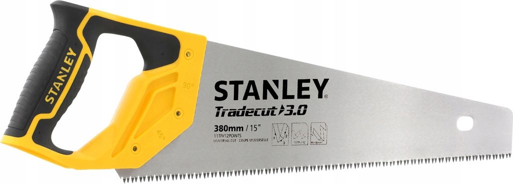 STANLEY Tradecut 15"/380 mm STHT20349-1 Handsäge für Holz