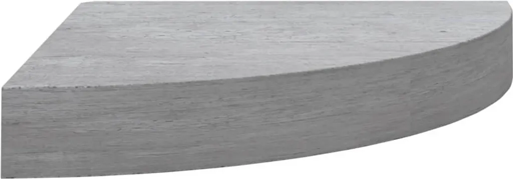 SYFAX™ Mensola da Muro Angolare 25x25 cm - Grigio Cemento Moderno