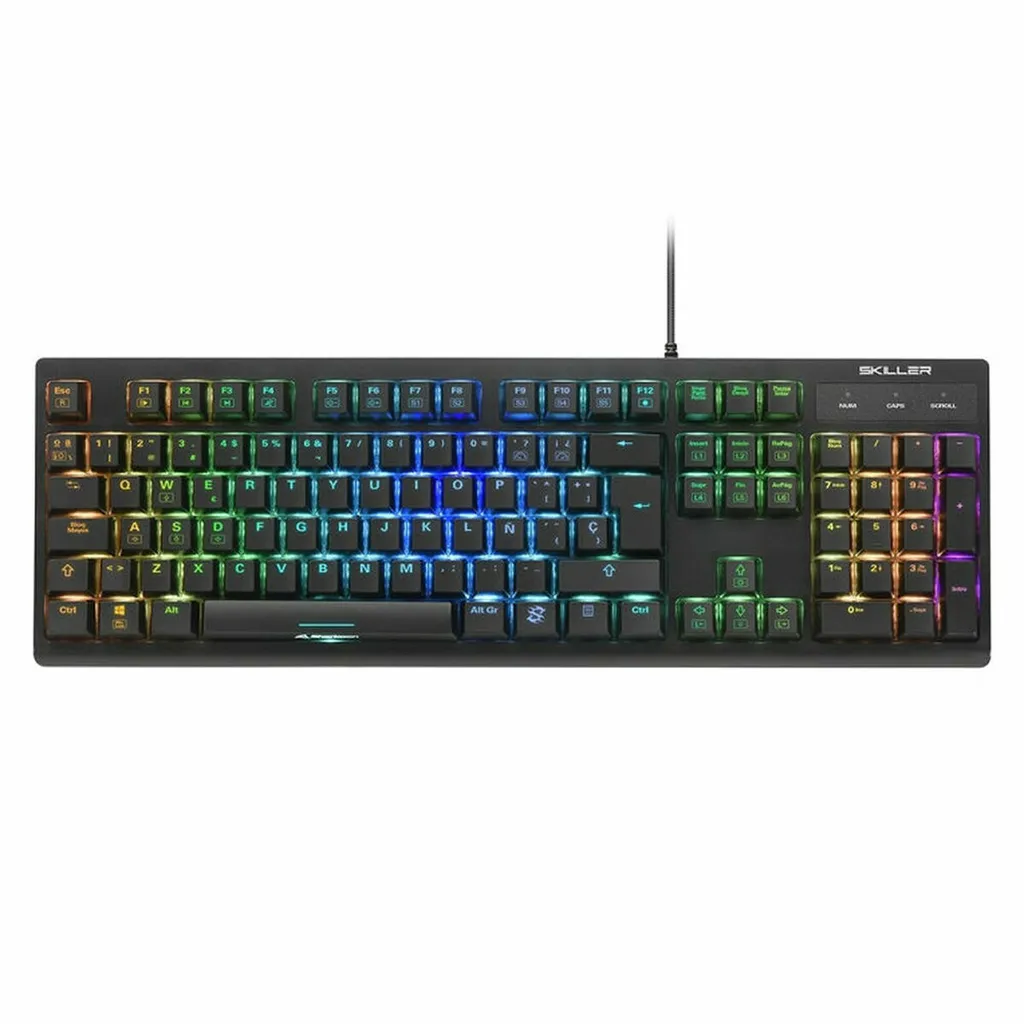 Clavier de jeu Sharkoon Qwerty résistant aux éclaboussures