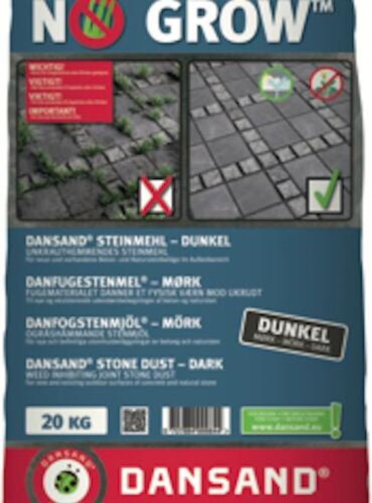 Dansand Steinmehl dunkel 0-3mm 20 kg