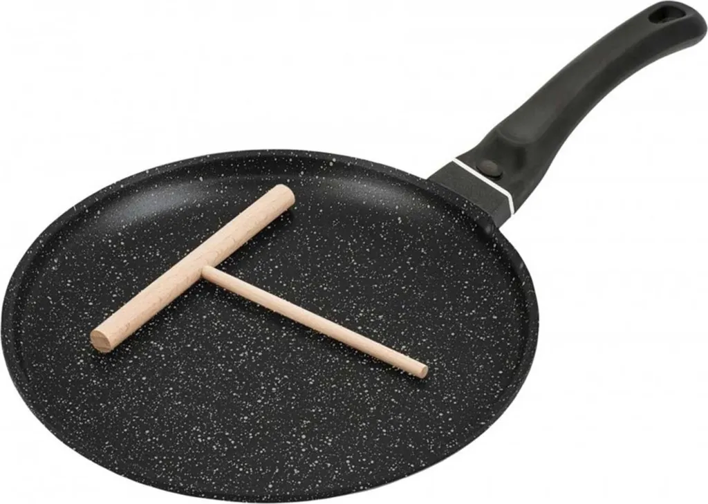 KINGHOFF Poêle à Crêpes 26cm KH-3960 - Ustensile de Cuisine de Précision