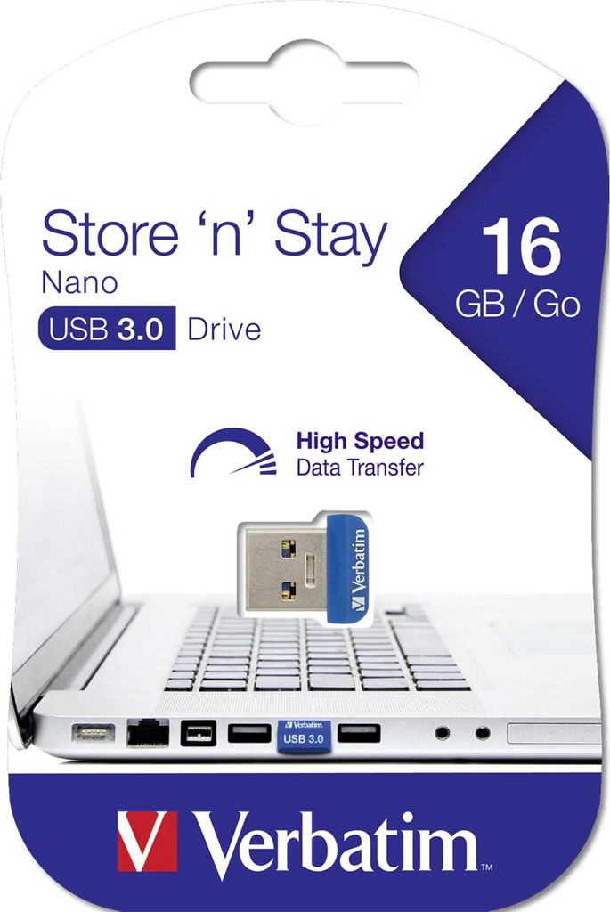 Verbatim Store n Stay Nano 16GB USB 3.0 Obrázek produktu 