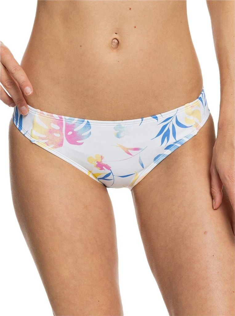 Roxy Printed Beach Classics Hipster Bikini-höschen Weiß L Frau Weiß L