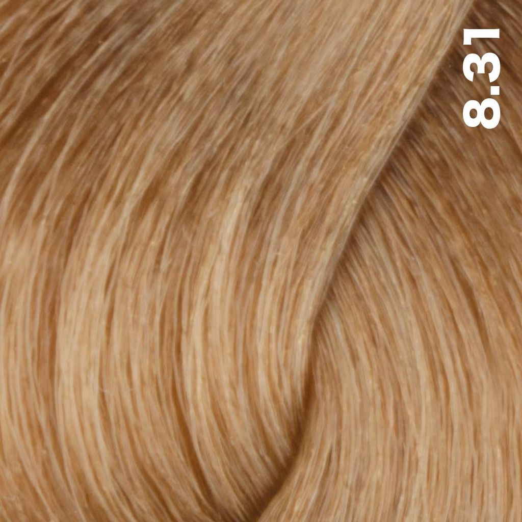 FemMas Hair Color Cream 100ml Haarfarbe Hellblond Gold Sand 8.31