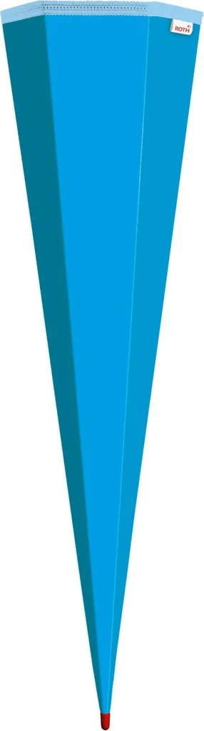 Cône Surprise de Rentrée 85cm Bleu à Décorer pour École Primaire