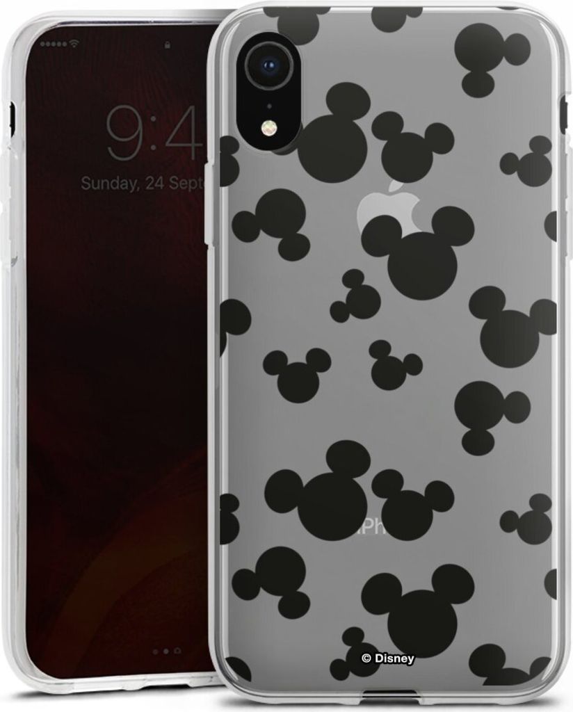 DeinDesign Handyhülle für Apple iPhone Xr Silikon Hülle Case Smartphone Schutzhülle Disney Mickey Mouse Muster
