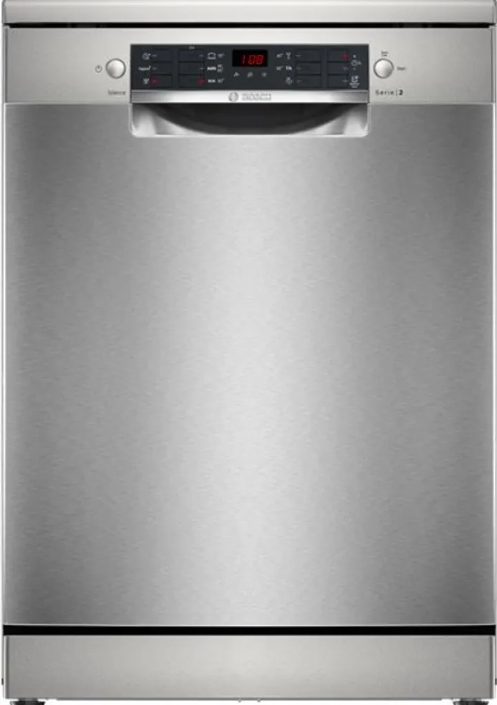 Lave-vaisselle 60 cm Bosch SMS26AI01F - Modèle Pose Libre Inox 12 Couverts