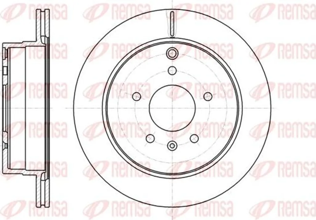 Disque de frein haute résistance 96625873 compatible Opel et Chevy
