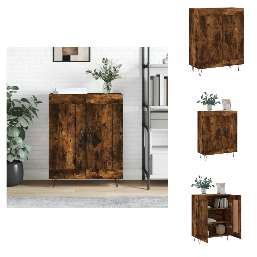 Crea Atmosfera con la Credenza vidaXL Rovere Fumé | Mobile Legno Elegante