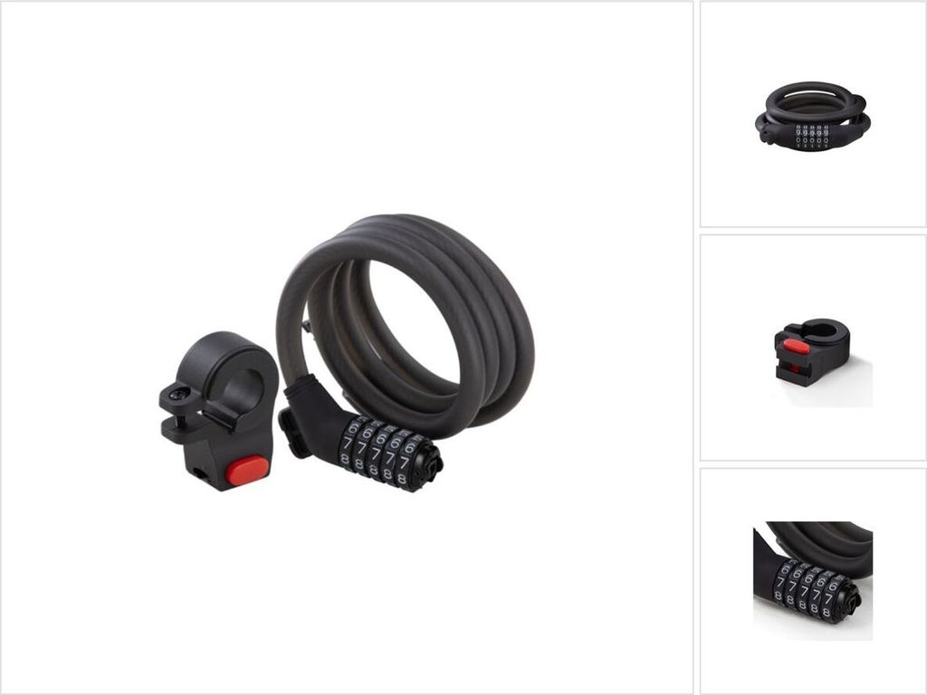 Ninebot Kickscooter Zahlenschloss 3802-507 Produktbild 