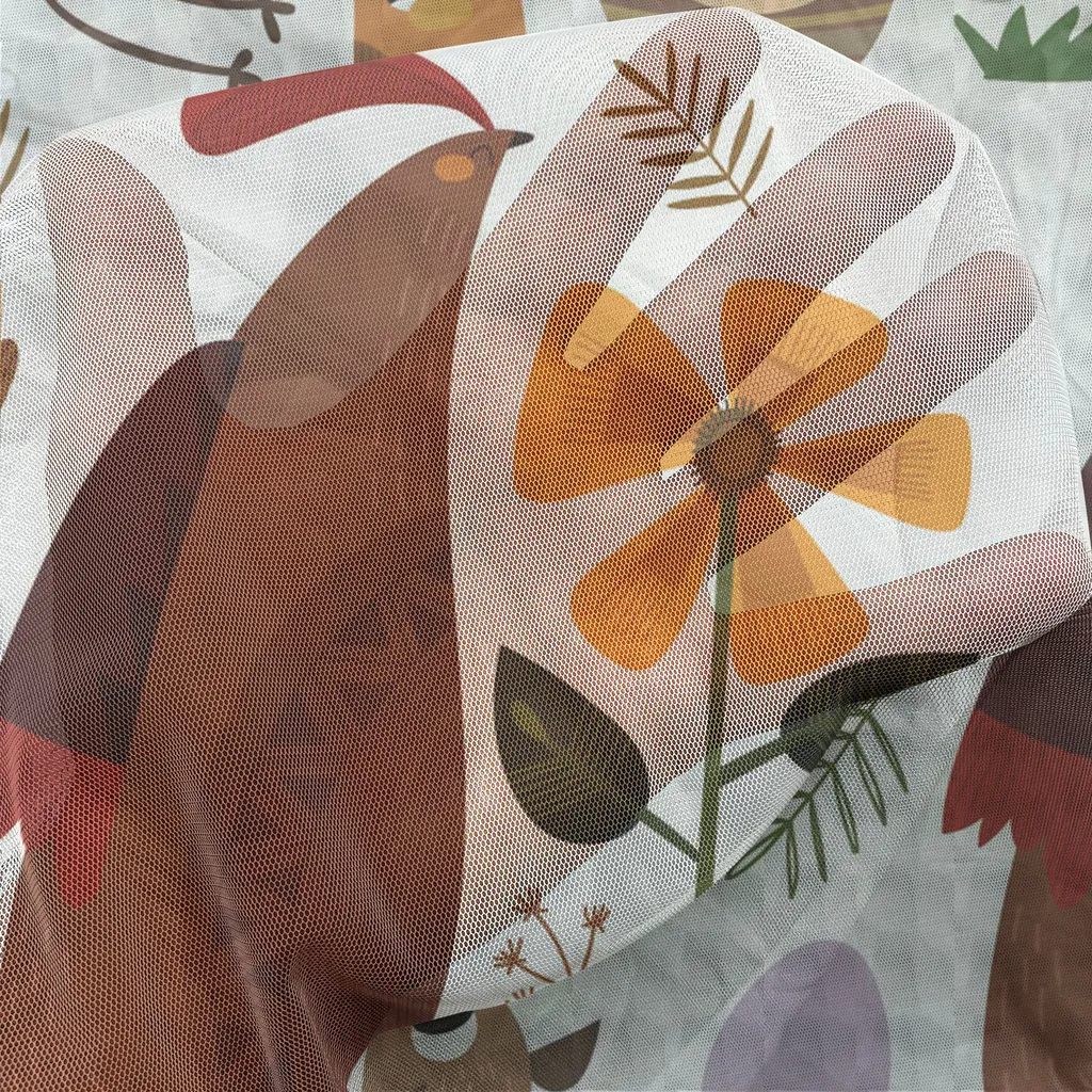 Grande tenture murale décorative multicolore thème ferme pour salon