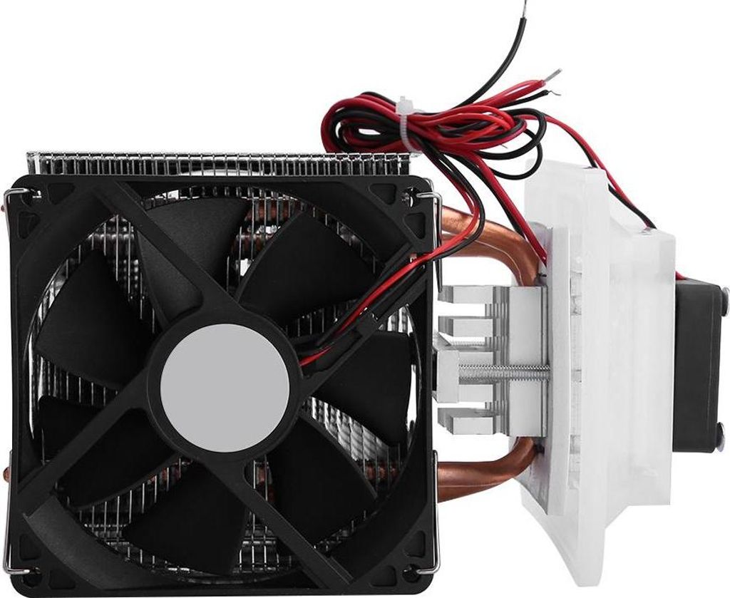 12V Halbleiter Kühl- und Entfeuchtungssystem mit Peltier-Effekt – Kompakte Luftkühlung für kleine Räume