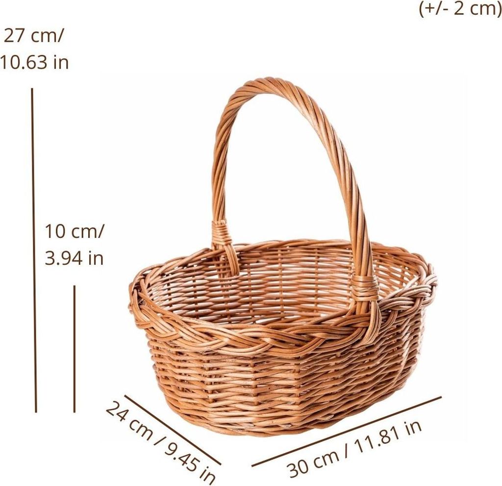 Creative Home Osterkörbchen Osterkorb Picknickkorb Produktbild 