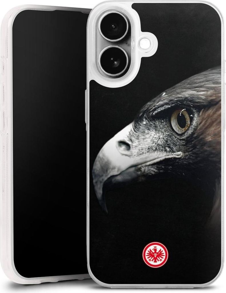 DeinDesign Slim Hülle für Apple iPhone 17 Silikon Case Ultra Dünn Handyhülle Europameisterschaft Eintracht Frankfurt Offizielles Lizenzprodukt