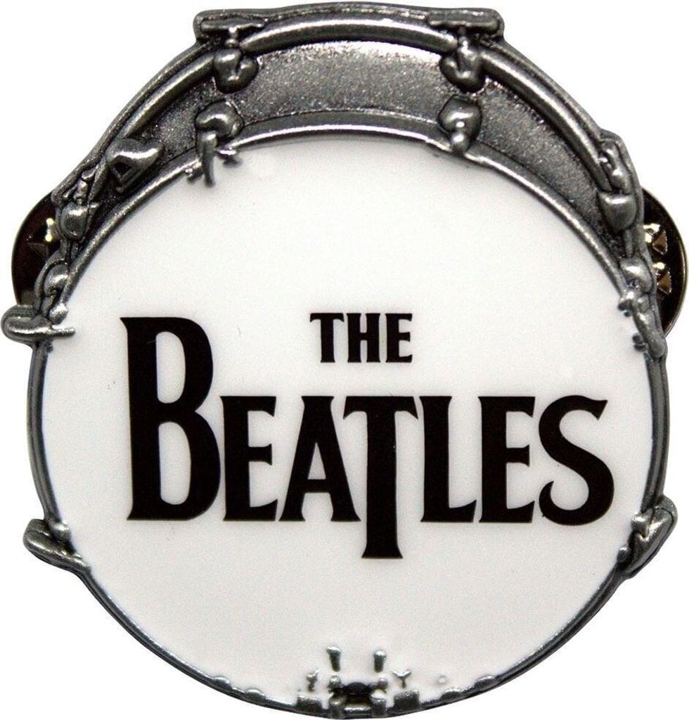 The Beatles Drop T Drum Badge 40 mm