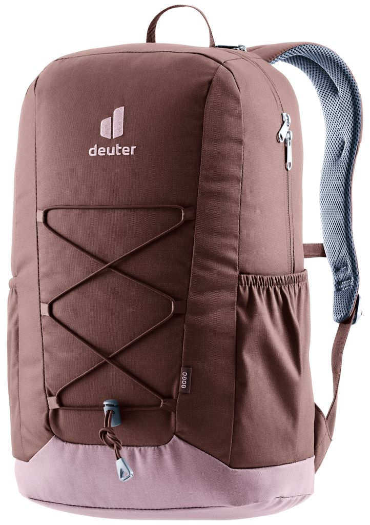 A studio shot of a backpack.