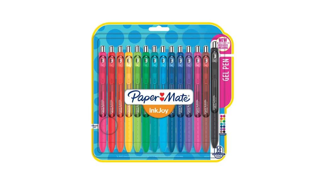 Stylos roller gel Paper Mate InkJoy pour le bureau et l'école