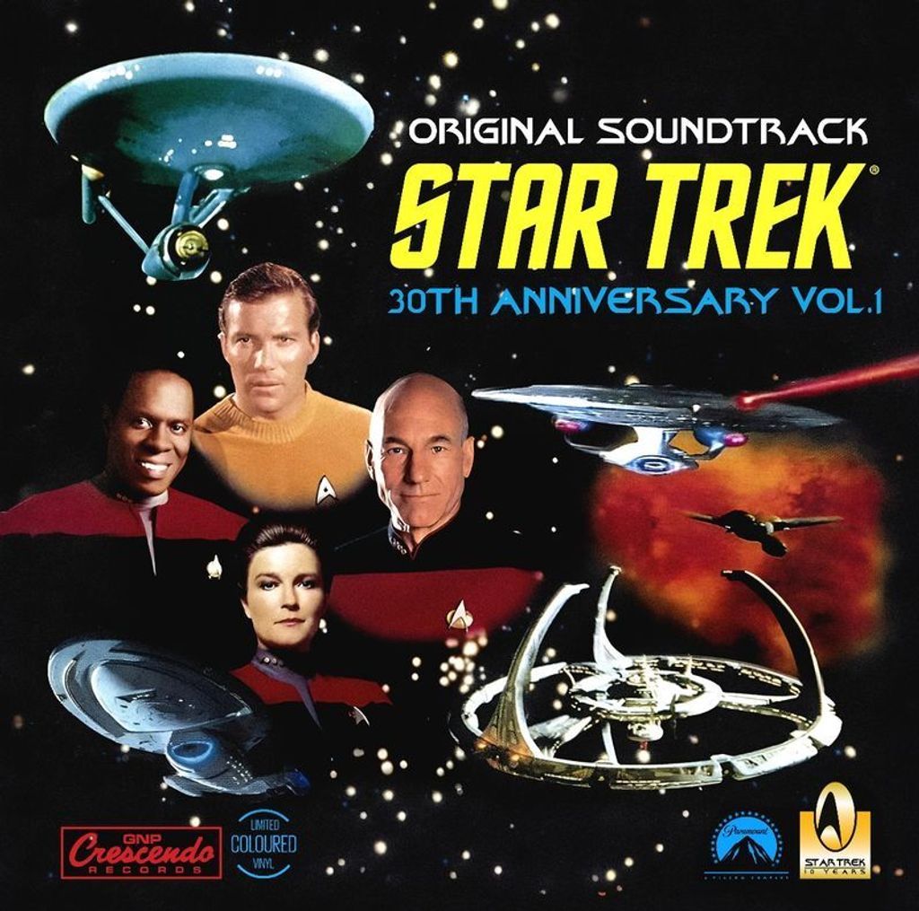 Various: Various: Star Trek - Original Soundtrack 30th Anniversary Vol. 1 (Limited Edition) (Colored Vinyl) - - (LP / S)