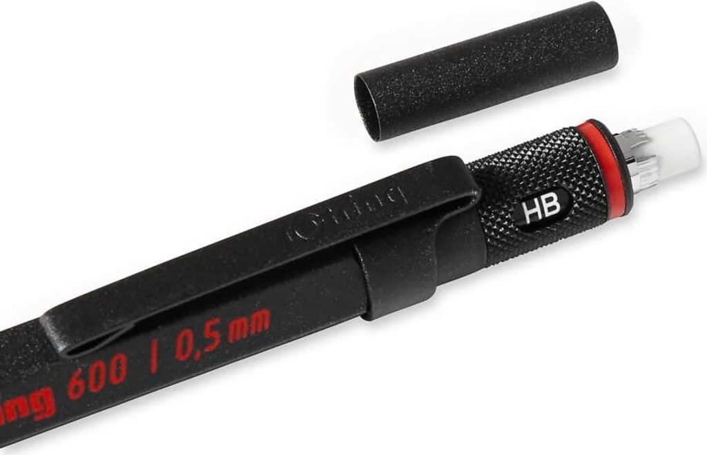 rOtring 1904443 - Noir - Métal - HB - 0.5 mm Image du produit 