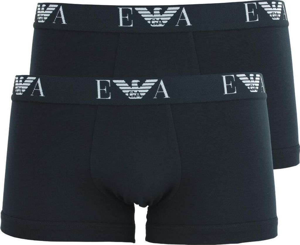 Emporio Armani 2er Pack Boxershorts XXL 2 x Blau