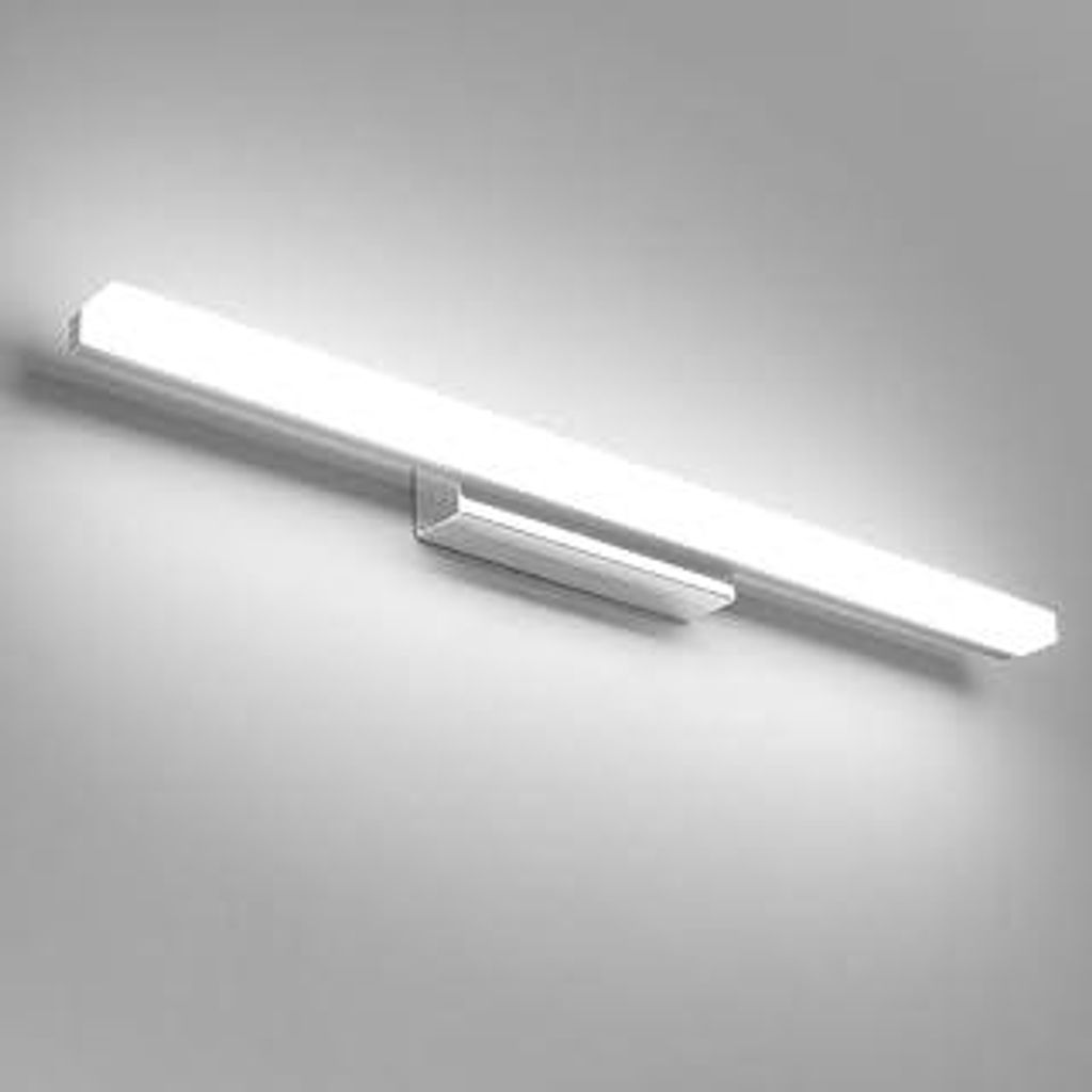 Klighten 14W 60CM LED Spiegelleuchte Bad, IP44 Badleuchte Badlampe Wand, Spiegellampe Badezimmer Lampe Wandleuchte, 110-240V, 910Lumen, Kaltweiß 6...