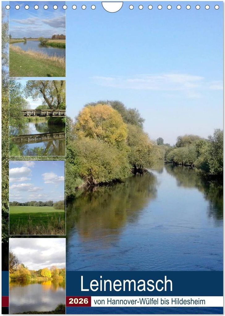 Leinemasch (Wandkalender 2026 DIN A4 hoch), CALVENDO Monatskalender