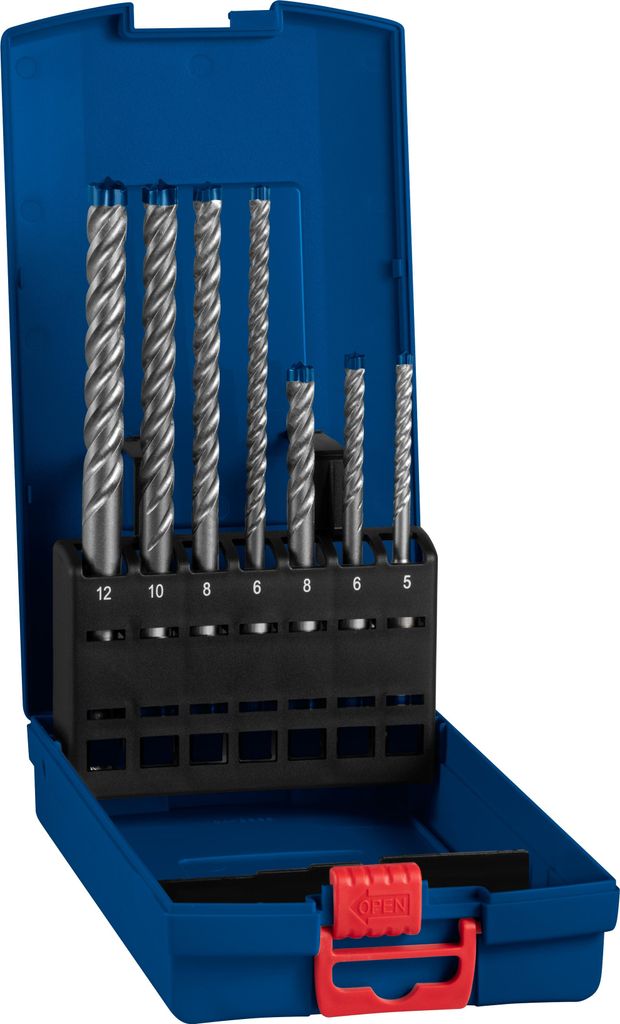 Bosch 2608900195 Bosch EXPERT Hammerbohrer SDS plus-7X 7tlg Productafbeelding 