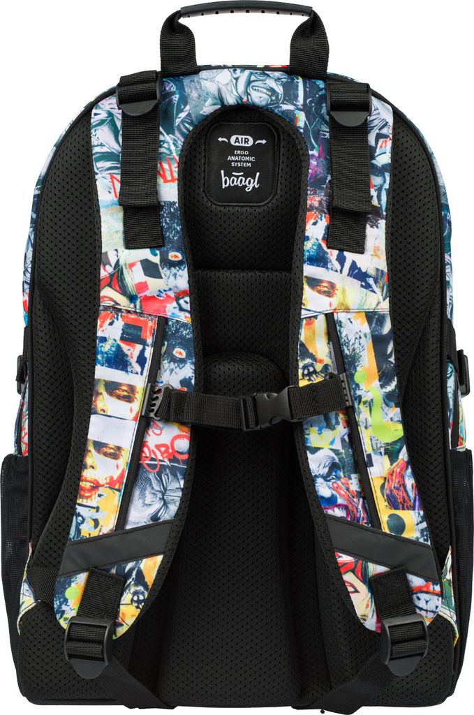 BAAGL Schulrucksack Skate Batman Comics Produktbild 4