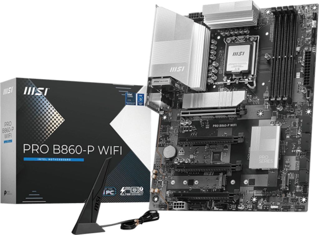 MSI PRO B860-P WIFI, Mainboard Produktbild 