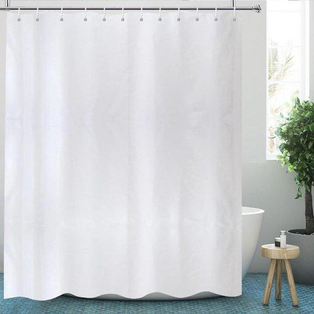 Schimmelwerendes und wasserdichtes Duschvorhang - 1 Stück - Extra groß - Polyester - 200x240 cm