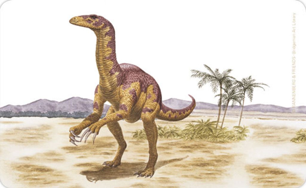 Frühstücksbrettchen Dinosaurier Nanshiungosaurus, Produktbild 