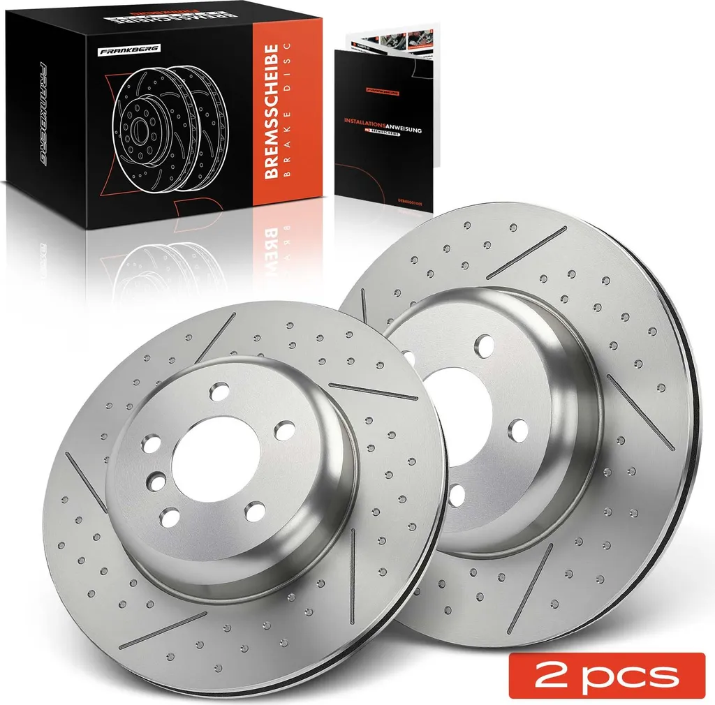 Disque de Frein Arrière BMW F30 F31 F32 F34 Frankberg Haute Résistance 2x