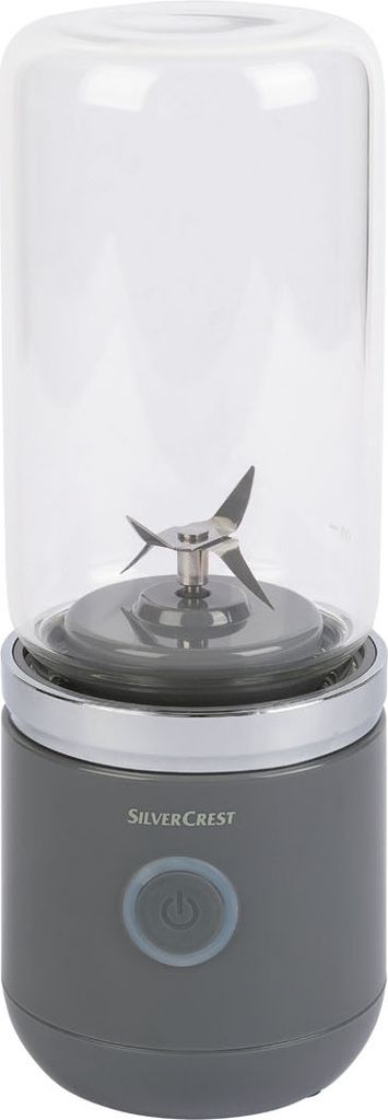 SILVERCREST KITCHEN TOOLS Smoothiemaker to go mit Akku (Grau)
