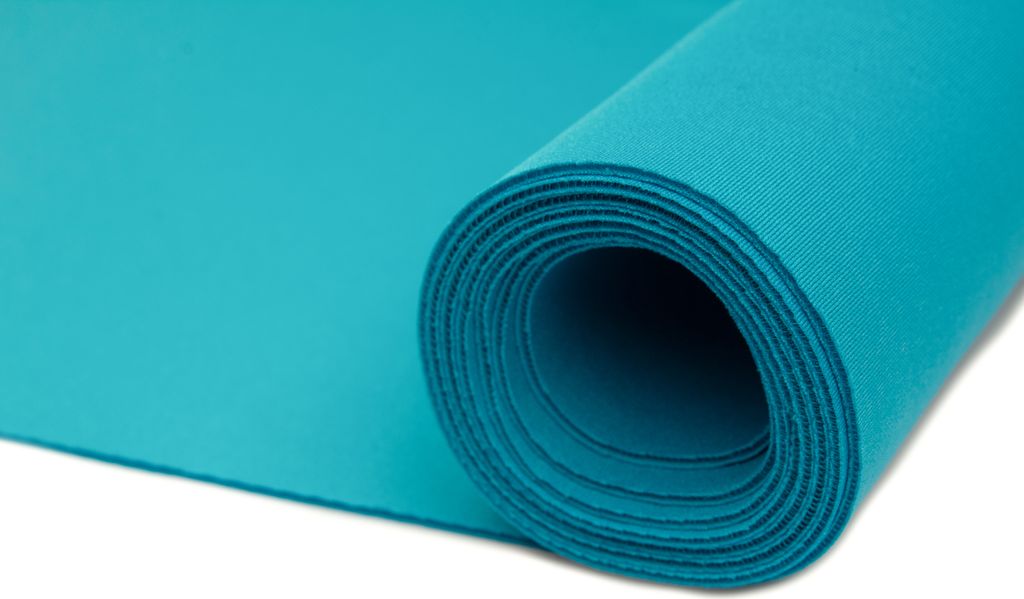 Scuba neoprenová pěna, potápěčská, tyrkysová 50x150 cm Obrázek produktu 3