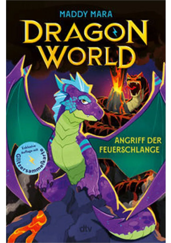 Dragon World Serpent de Feu Solide - Jouet Résistant pour Enfants