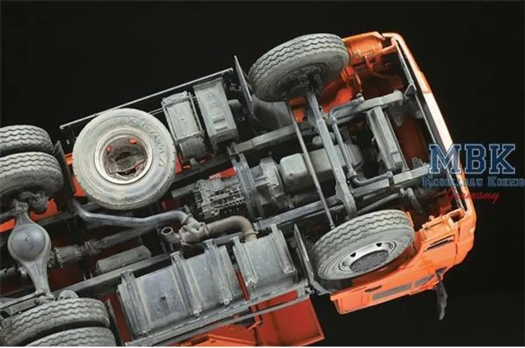 Kamaz 65115 Camion-benne 1:35 Kit de Construction Détaillé avec Benne