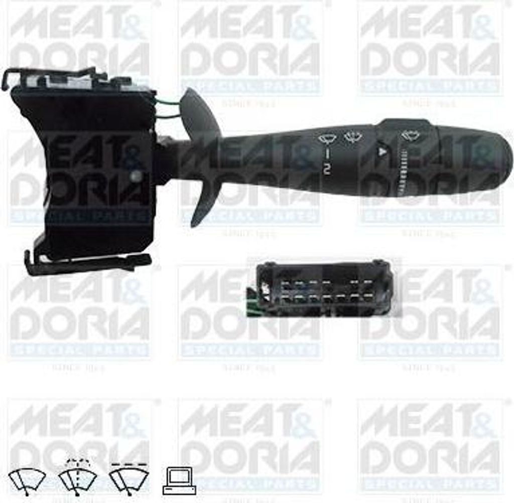 MEAT & DORIA 23546 Lenkstockschalter OE 093189791 kompatibel mit Wind, Trafic, Master, Vivaro, Movano
