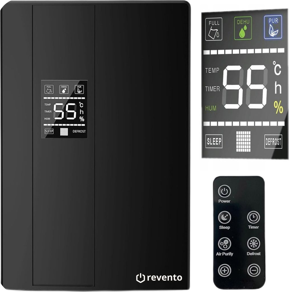 REVENTO® Dehumidifier 2000ml - Osuszacz powietrza o Zdjęcie produktu 1