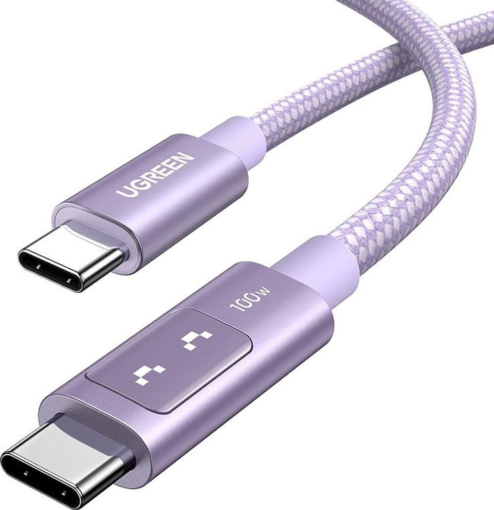 Kábel Usb-C Do Usb-C Ugreen Uno L509, 100W, 2M (fialový) Obrázok produktu 