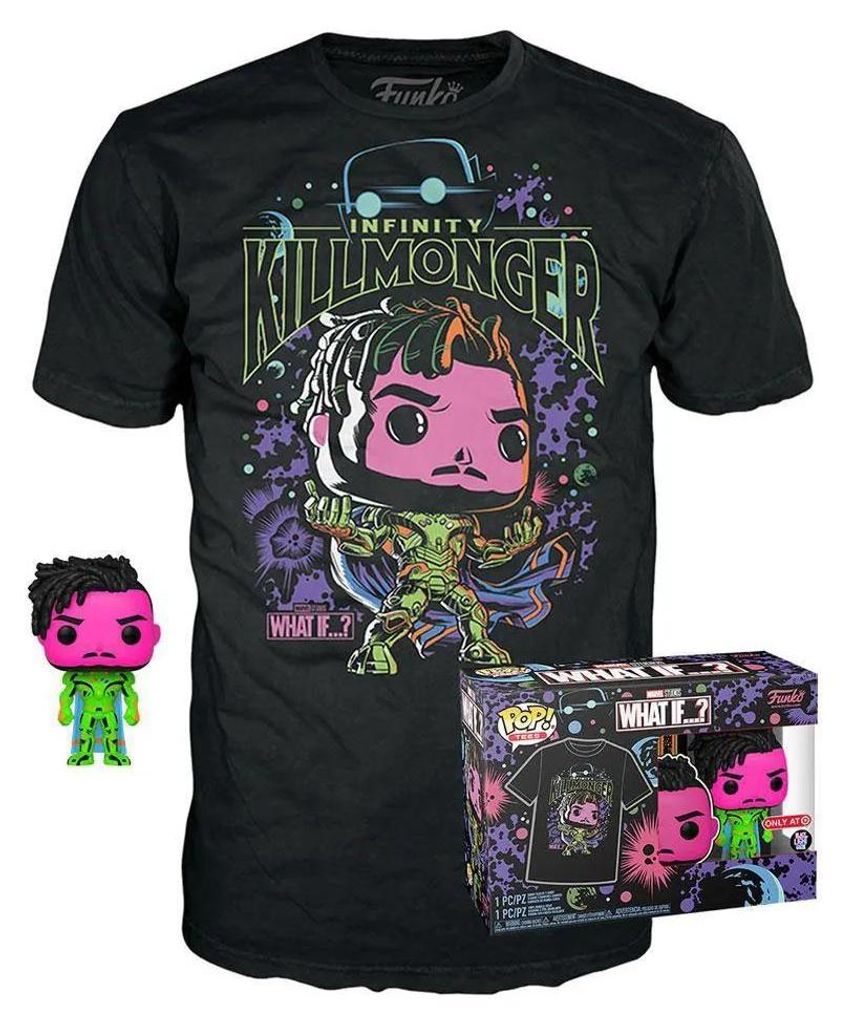 Funko POP! What if...? - Killmonger + T-Shirt - S