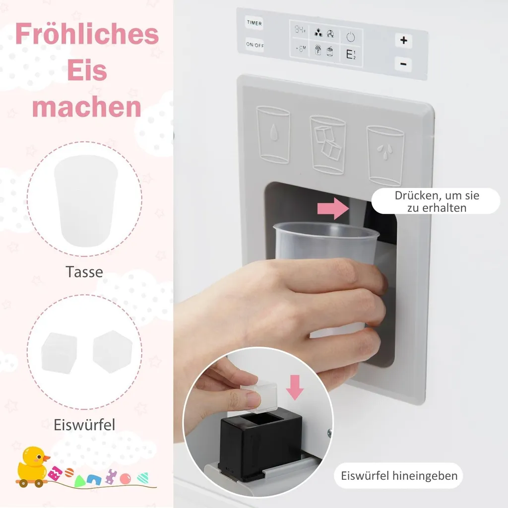 Cuisine en bois évolutive pour enfant avec set complet d'accessoires